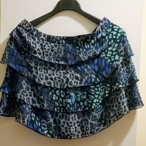 Vince Camuto Cheetah print skirt